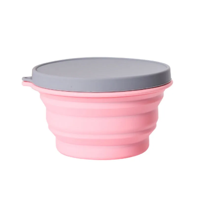 Round collapsible bowl portable large food grade silicone mess tin lunch box camping for kids outdoor picnic
Round collapsible bowl portable large food grade silicone mess tin lunch box camping for kids outdoor picnic