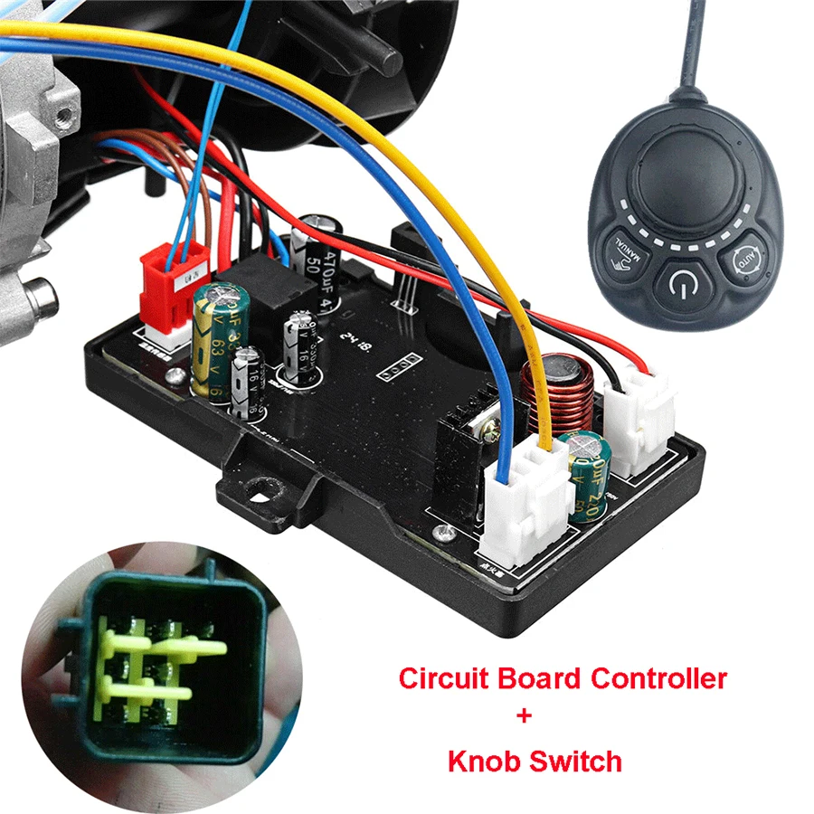Universal 12V/24V Circuit Board + Knob Switch Remote Control Accessories For Car Track Diesels Air Heater Parking Heater
Universal 12V/24V Circuit Board + Knob Switch Remote Control Accessories For Car Track Diesels Air Heater Parking Heater