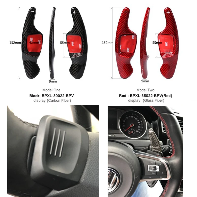 Real Carbon Fiber Steering Wheel Shift Paddle Shift for Volkswagen Lamando Touran L Tiguan L B9 Magotan Teramont PHIDEON CC
Real Carbon Fiber Steering Wheel Shift Paddle Shift for Volkswagen Lamando Touran L Tiguan L B9 Magotan Teramont PHIDEON CC