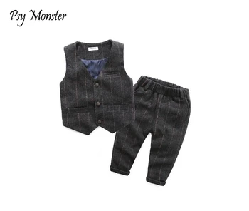 Flower Boys Suit for Weddings Prom Birthday Party Children Slim Fit Suit Sets Kids Tuxedo Formal Vest Pants 2Pcs Costume F81
Flower Boys Suit for Weddings Prom Birthday Party Children Slim Fit Suit Sets Kids Tuxedo Formal Vest Pants 2Pcs Costume F81