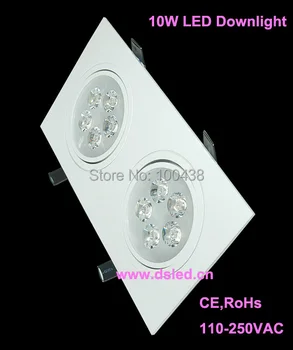 Free shipping by DHL !! Square size,High power 10W LED downlight,LED recessed light,DS-CSL-79-10W,10*1W,110-250V
Free shipping by DHL !! Square size,High power 10W LED downlight,LED recessed light,DS-CSL-79-10W,10*1W,110-250V