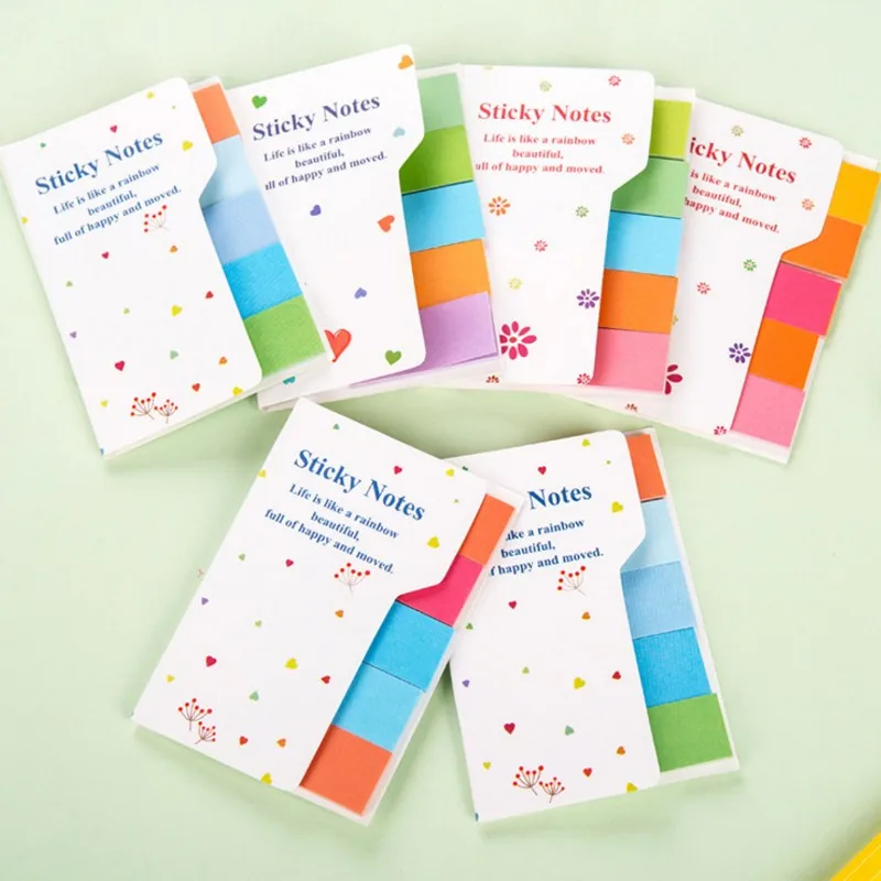 Ayron 1 PCS Cute Rainbow Colored Sticky Notes N Times Sticker Memo Pad Note Bookmark Marker Home Office School
Ayron 1 PCS Cute Rainbow Colored Sticky Notes N Times Sticker Memo Pad Note Bookmark Marker Home Office School