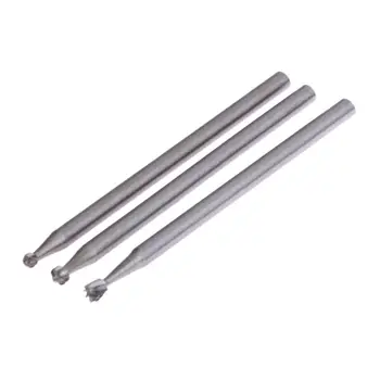 3PCS 2.35mm HSS Routing Router Grinding Bits Burr File Set For Engraving Wood Rotary Tool Dremel Milling Cutter
3PCS 2.35mm HSS Routing Router Grinding Bits Burr File Set For Engraving Wood Rotary Tool Dremel Milling Cutter