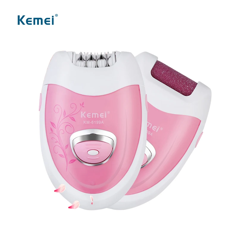 Kemei 2 in 1 electric hair trimmer Epilator rechargeable foot care tools dead skin removal for women beauty tools
Kemei 2 in 1 electric hair trimmer Epilator rechargeable foot care tools dead skin removal for women beauty tools