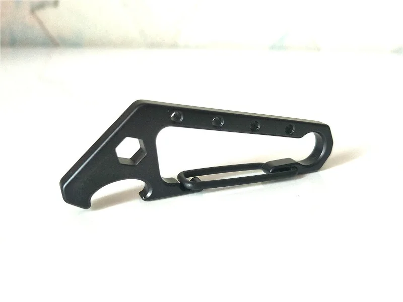 Outdoor Multifunction Keychain Climbing EDC Buckle Stainless Steel Shark Buckle Bottle Opener Hexagonal Wrench Multi Tools
Outdoor Multifunction Keychain Climbing EDC Buckle Stainless Steel Shark Buckle Bottle Opener Hexagonal Wrench Multi Tools