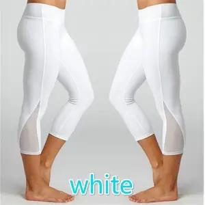 women's white capri leggings