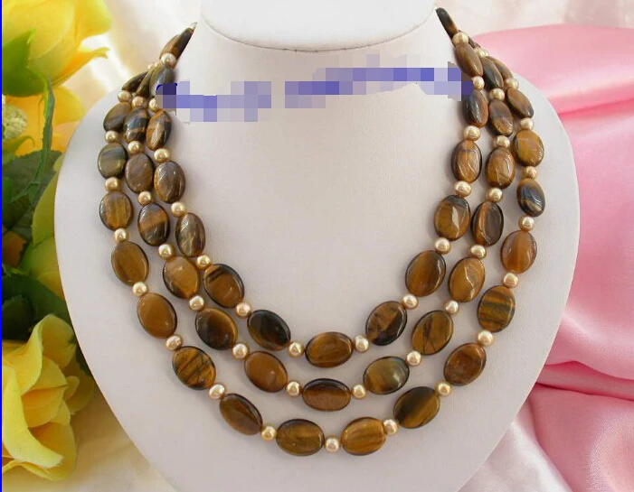 >>>>stunning 3rows big 18-14mm Yellow Tiger's Eye tigereye necklace 9K g275
>>>>stunning 3rows big 18-14mm Yellow Tiger's Eye tigereye necklace 9K g275