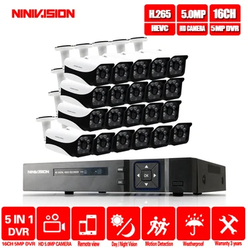 2019 HD 5MP 16CH H.265 Video Surveillance 16PCS Cameras Security Camera Set For CCTV Outdoor Surveillance Security Camera System
2019 HD 5MP 16CH H.265 Video Surveillance 16PCS Cameras Security Camera Set For CCTV Outdoor Surveillance Security Camera System