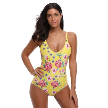 Cross Strap Backless Siamese Bikini Bodysuits Women Skinny Beach Suit Ladies Print Jumpsuits & Rompers 2018 New Women Clothes z1
Cross Strap Backless Siamese Bikini Bodysuits Women Skinny Beach Suit Ladies Print Jumpsuits & Rompers 2018 New Women Clothes z1
