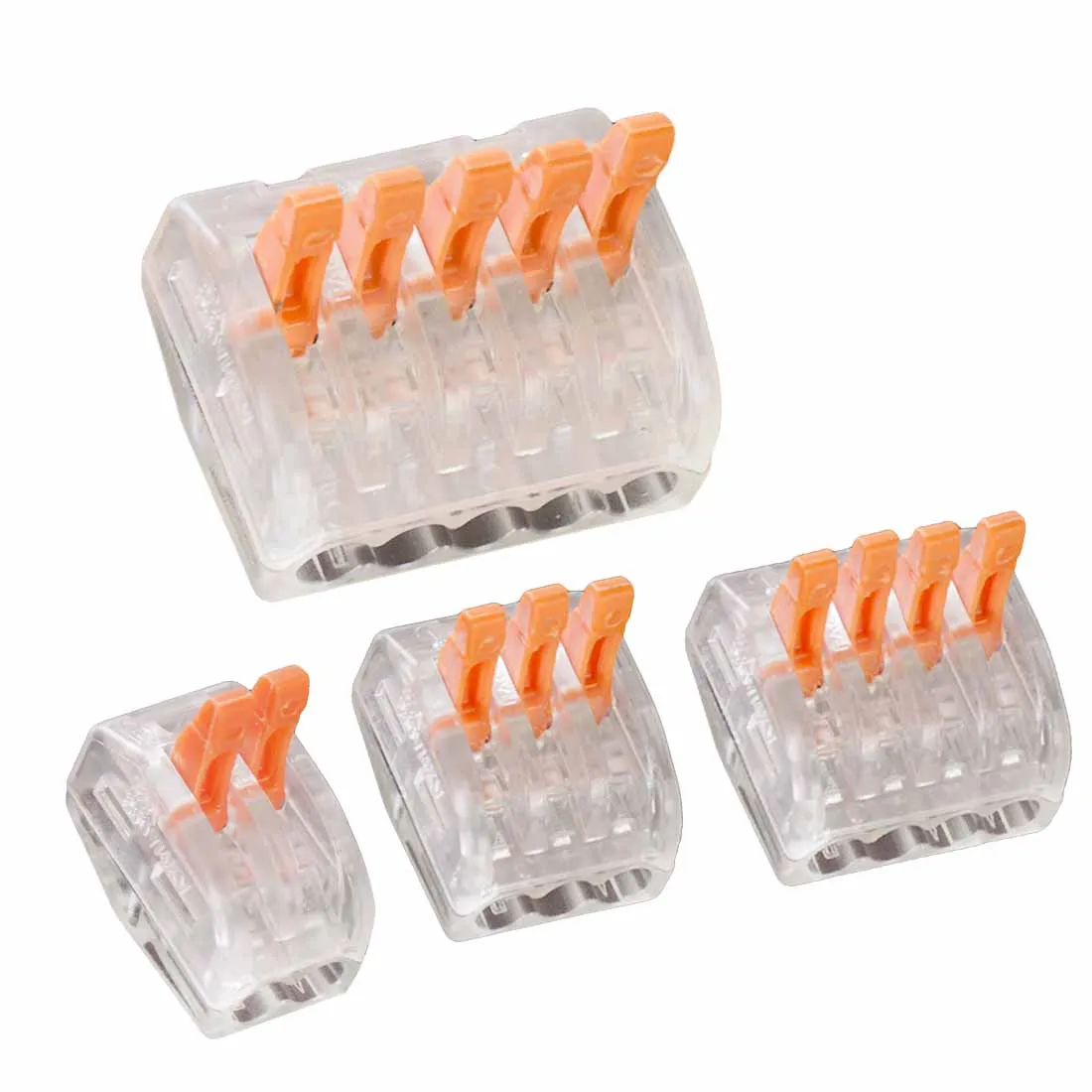 Mini Fast High Quality 10pcs PCT-215c Universal Compact Wiring Connector 0.5-24mm Wire Connectors push-in Terminal Block
Mini Fast High Quality 10pcs PCT-215c Universal Compact Wiring Connector 0.5-24mm Wire Connectors push-in Terminal Block