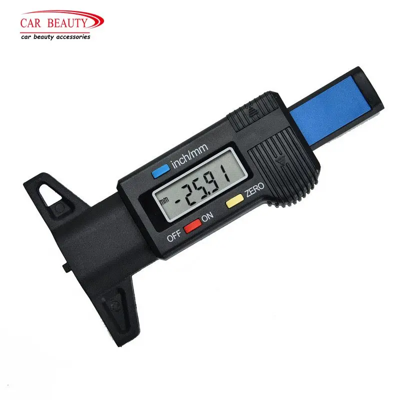 Digital Car Tire Thread Depth Gauge 0-25.4mm Tester Meter Measurer Tool Caliper LCD Display Tyre Repair Tool for Auto Moto
Digital Car Tire Thread Depth Gauge 0-25.4mm Tester Meter Measurer Tool Caliper LCD Display Tyre Repair Tool for Auto Moto