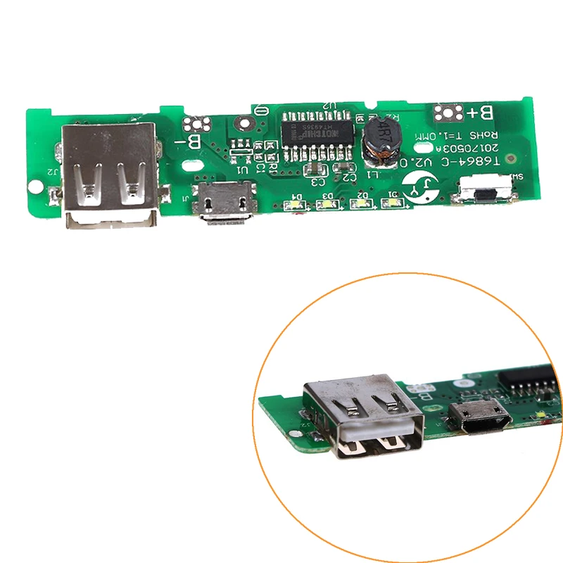 1Pcs USB 5v 2a Mobile Power Battery Protection Diy Charger Pcb Board Module Instrument Part & Accessories
1Pcs USB 5v 2a Mobile Power Battery Protection Diy Charger Pcb Board Module Instrument Part & Accessories