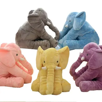 40CM 60CM 5 Colors Long Nose Plush Elephant Toy Lumbar Elephant Pillow Baby Appress Doll Bed Cushion Kids Toy Gift
40CM 60CM 5 Colors Long Nose Plush Elephant Toy Lumbar Elephant Pillow Baby Appress Doll Bed Cushion Kids Toy Gift