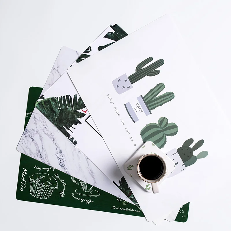 Home Decor Placemat 45*30CM Waterproof Table Mat Heatproof Pad Creative Placemat Kitchen Bowl Coffee Pot Pad Tableware Coasters
Home Decor Placemat 45*30CM Waterproof Table Mat Heatproof Pad Creative Placemat Kitchen Bowl Coffee Pot Pad Tableware Coasters