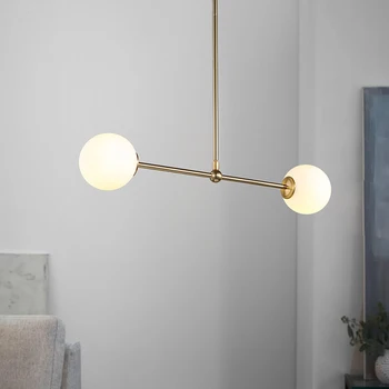 Fashion Modern Hanging Lamp LED Lampara Double Heads Glass Pendant Light Fixture Restaurant Bedroom Lampara Iron Lampen
Fashion Modern Hanging Lamp LED Lampara Double Heads Glass Pendant Light Fixture Restaurant Bedroom Lampara Iron Lampen