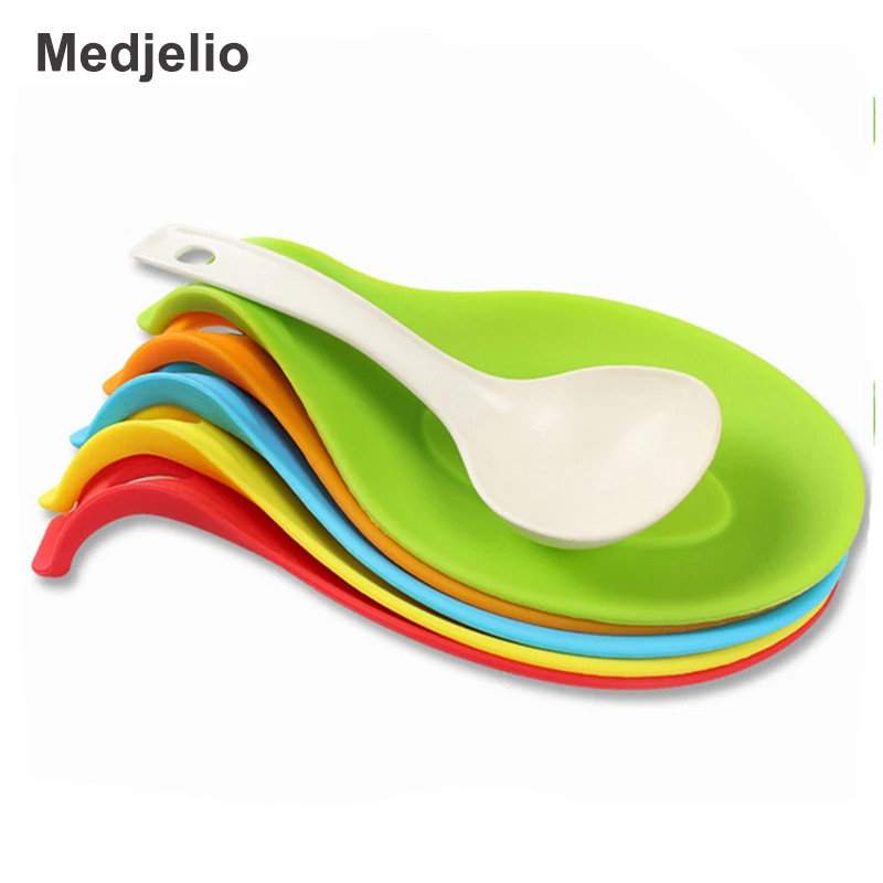 Medjelio Food Grade Silicone Cooking Kitchen Spoon Rests Non-stick For Baking Accessories Spatula Scraper Knife and Fork Tools
Medjelio Food Grade Silicone Cooking Kitchen Spoon Rests Non-stick For Baking Accessories Spatula Scraper Knife and Fork Tools
