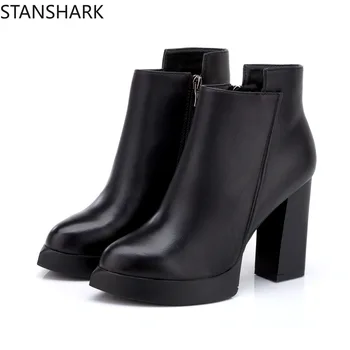 2019 New Autumn Women's Ankle Rain Boots Oxford Plain Shoes Woman Dress Zipper Shoe Formal OL High Heels Lady Black Footwear
2019 New Autumn Women's Ankle Rain Boots Oxford Plain Shoes Woman Dress Zipper Shoe Formal OL High Heels Lady Black Footwear