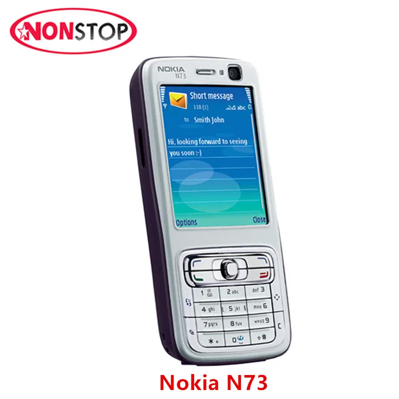 Original Nokia N73 Cell Phone Unlocked GSM 3MP Camera Bluetooth nokia n73 Refurbished Mobile Phone free shipping
Original Nokia N73 Cell Phone Unlocked GSM 3MP Camera Bluetooth nokia n73 Refurbished Mobile Phone free shipping