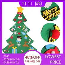 1pc Kid DIY Felt Christmas Tree with Ornaments Children Xmas Gifts for New Year Door Wall Hanging Xmas Decoration High quality
1pc Kid DIY Felt Christmas Tree with Ornaments Children Xmas Gifts for New Year Door Wall Hanging Xmas Decoration High quality
