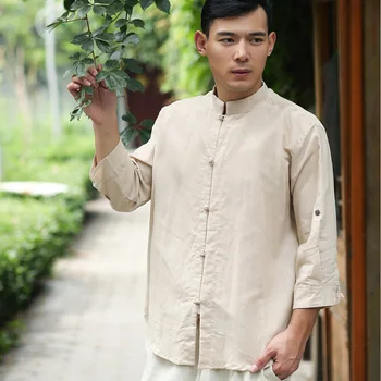 Summer chinese folk style fashion literary retro pure linen men's shirt men's shirts men shirt
Summer chinese folk style fashion literary retro pure linen men's shirt men's shirts men shirt