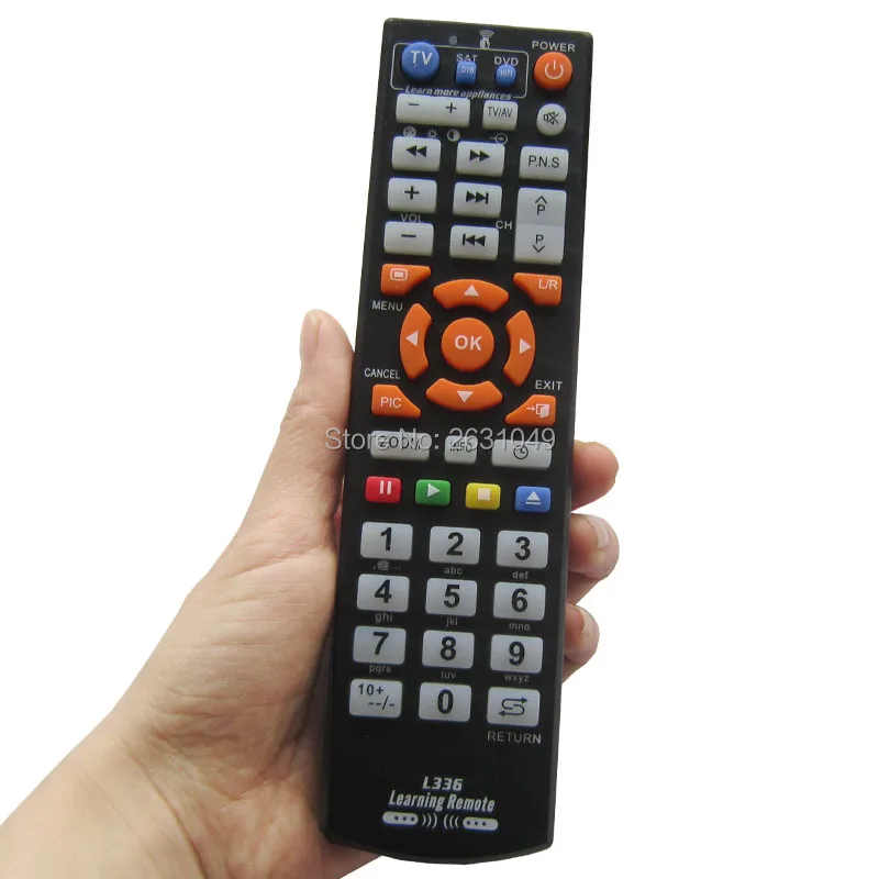 L336 copy Smart Remote Control Controller With Learn Function For TV CBL DVD SAT learning
L336 copy Smart Remote Control Controller With Learn Function For TV CBL DVD SAT learning