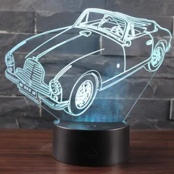 Vintage classic car theme 3D Lamp LED night light 7 Color Change Touch Mood Lamp Christmas present Dropshippping
Vintage classic car theme 3D Lamp LED night light 7 Color Change Touch Mood Lamp Christmas present Dropshippping