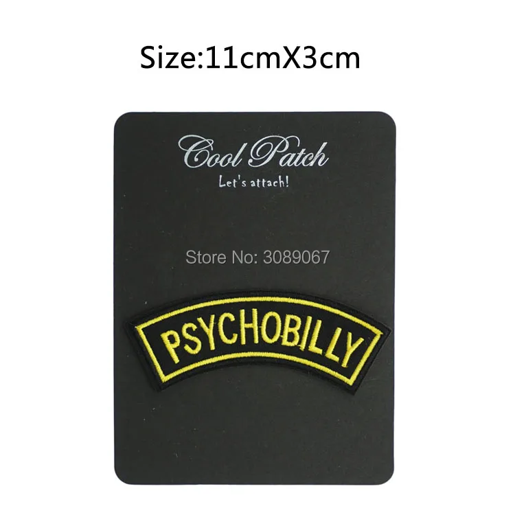 4.2" PSYCHOBILLY Gold Music Band Embroidered NEW IRON ON and SEW ON Patch Heavy Metal Custom design patch available
4.2" PSYCHOBILLY Gold Music Band Embroidered NEW IRON ON and SEW ON Patch Heavy Metal Custom design patch available