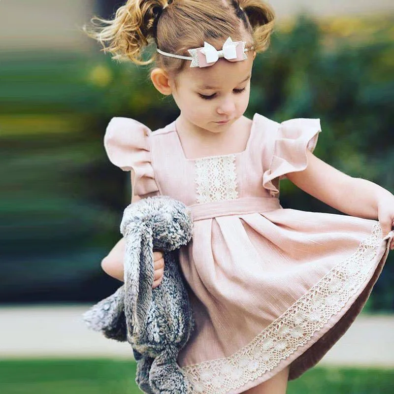 2018 New Arrival Baby Girls Dresses Infant Kids Soft Pink Cotton Lace Princess Dresses Top Quality Children Clothes
2018 New Arrival Baby Girls Dresses Infant Kids Soft Pink Cotton Lace Princess Dresses Top Quality Children Clothes
