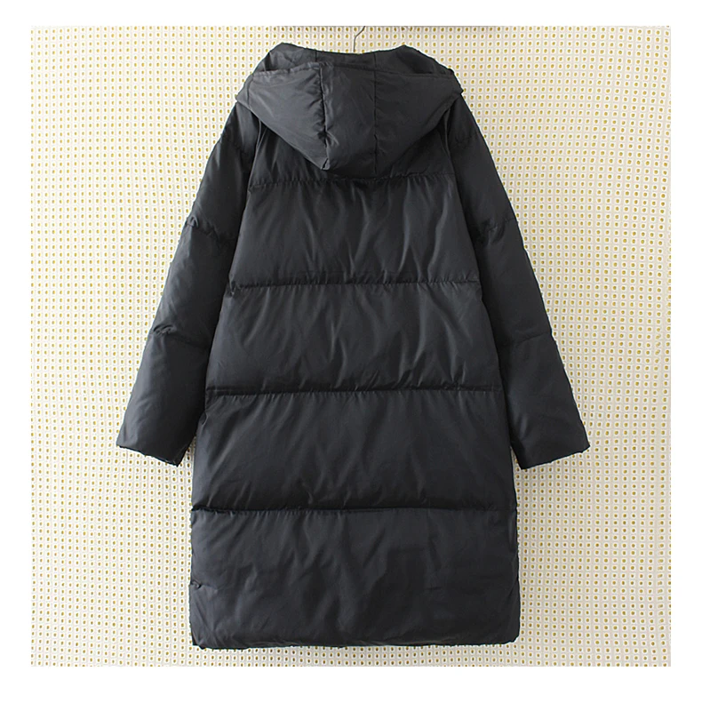 Women Winter Autumn Long Padded Jacket Hooded Looes Winter Coat For Female Outwear Thick Warm Winter Jackets Cotton Padded AS023 (2) -