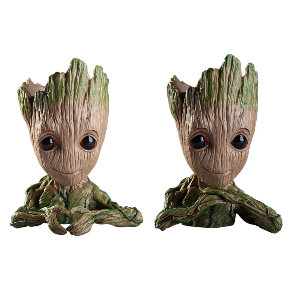 Baby Groot Flowerpot Tree Man Flower Pot Planter Action Figures Toy Cute Model Toy Pen Pot
Baby Groot Flowerpot Tree Man Flower Pot Planter Action Figures Toy Cute Model Toy Pen Pot