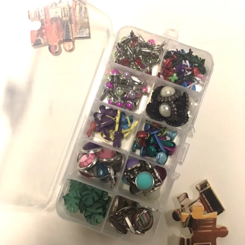 Free Shipping Scrapbook Mixed Color Metal Brads For Scrapbooking 5x9mm DIY Scrapbook Embellishments crafts
Free Shipping Scrapbook Mixed Color Metal Brads For Scrapbooking 5x9mm DIY Scrapbook Embellishments crafts