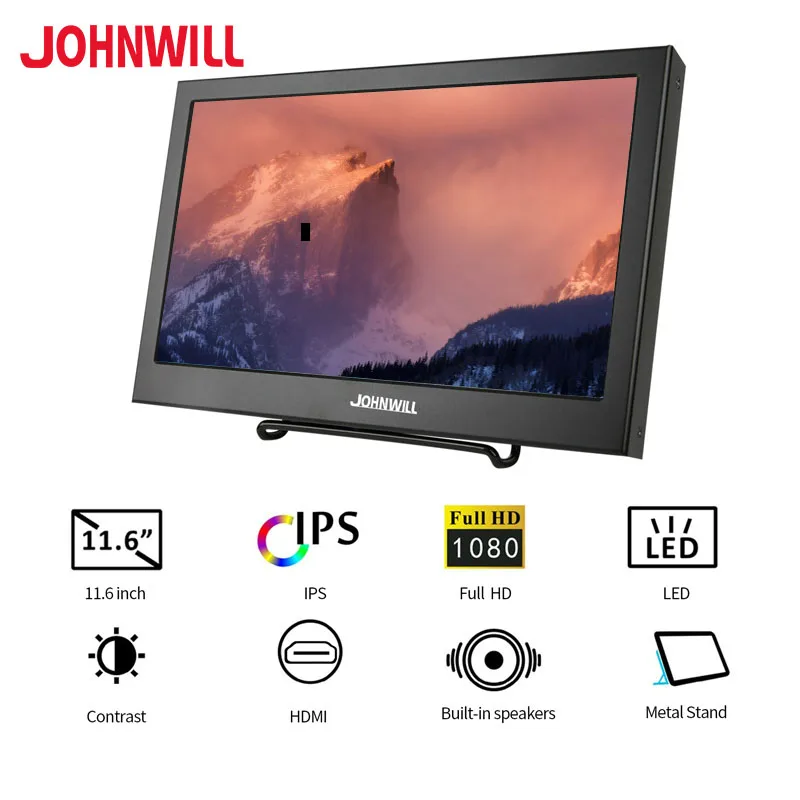 Hot 11.6 inch 1920x1280 Resolution HD IPS Portable Monitor for PS3 PS4 Computer Diplay with VGA HDMI Interface Built in Speaker
Hot 11.6 inch 1920x1280 Resolution HD IPS Portable Monitor for PS3 PS4 Computer Diplay with VGA HDMI Interface Built in Speaker