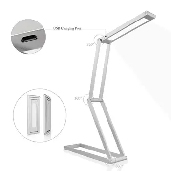 Eye-Care Lamp LED Desk Lamp USB Rechargeable Long Arm Table Lamp Portable Dimmable Telescopic Reading Light Indoor Lighting
Eye-Care Lamp LED Desk Lamp USB Rechargeable Long Arm Table Lamp Portable Dimmable Telescopic Reading Light Indoor Lighting