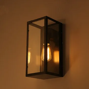 JiFengCheng Nordic Retro Simple Glass Box Wall Lamp Decoration Living Room Aisle Restaurant Bar Wall-mounted Bedside Iron Lamp
JiFengCheng Nordic Retro Simple Glass Box Wall Lamp Decoration Living Room Aisle Restaurant Bar Wall-mounted Bedside Iron Lamp