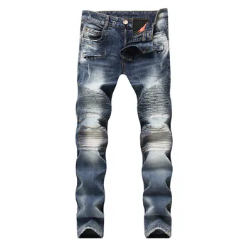 2019 New jeans Men's Slim Straight Locomotive Folds old Men's jeans Men's Casual trousers More Sizes 29-34 36 38
2019 New jeans Men's Slim Straight Locomotive Folds old Men's jeans Men's Casual trousers More Sizes 29-34 36 38