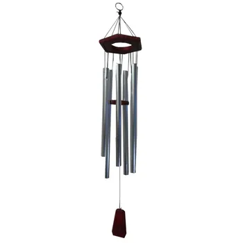 Garland Chakra Spectra Silver Grace Deep Resonant Relaxing Chapel Church Bells Wind Chimes 6 Tubes M02158
Garland Chakra Spectra Silver Grace Deep Resonant Relaxing Chapel Church Bells Wind Chimes 6 Tubes M02158
