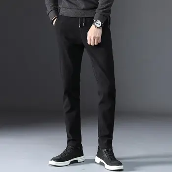 2019 Spring Autumn Men Casual Pants Stretch Slim Fit Mens Trousers Fashion Straight Black Pants Men Pantalon Hombre
2019 Spring Autumn Men Casual Pants Stretch Slim Fit Mens Trousers Fashion Straight Black Pants Men Pantalon Hombre