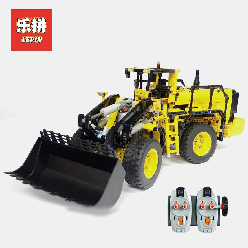 LEPIN 20006 Technic Remote Control Wheel Loader Model Legoings Building Blocks Bricks Compatible 42030 Children Christmas Toy
LEPIN 20006 Technic Remote Control Wheel Loader Model Legoings Building Blocks Bricks Compatible 42030 Children Christmas Toy