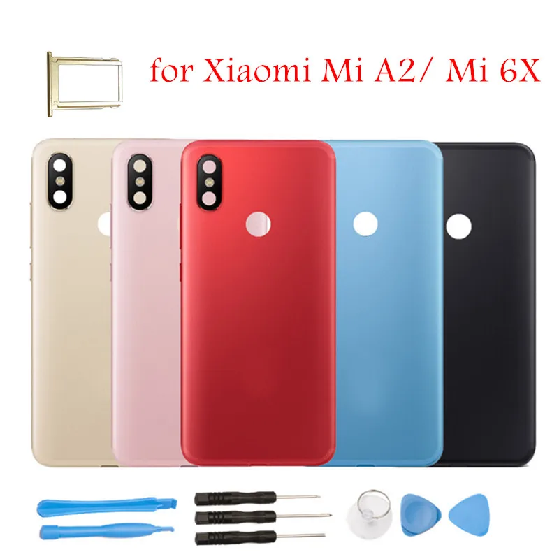 5.99" for Xiaomi Mi A2/ Mi 6X Battery Back Cover Rear Cover Housing Door Card Tray Holder Camera Glass Spare Parts Repair Tools
5.99" for Xiaomi Mi A2/ Mi 6X Battery Back Cover Rear Cover Housing Door Card Tray Holder Camera Glass Spare Parts Repair Tools