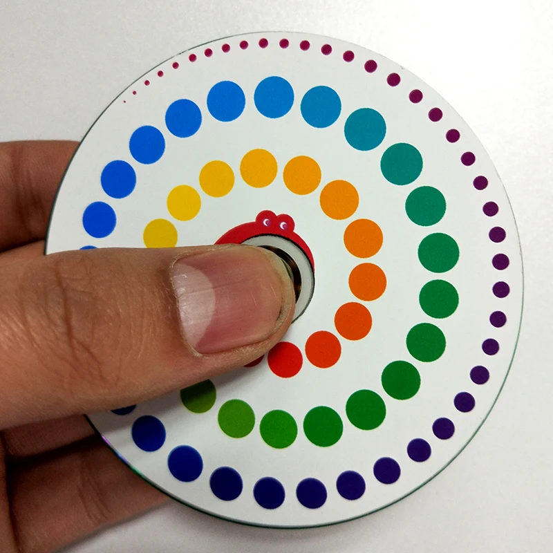 Round Rainbow Turbine Fidget Spinner EDC Hand Finger Spinner Optical Illusion Relieve Stress ADHD Acrylic Handspinner Toys SL127
Round Rainbow Turbine Fidget Spinner EDC Hand Finger Spinner Optical Illusion Relieve Stress ADHD Acrylic Handspinner Toys SL127