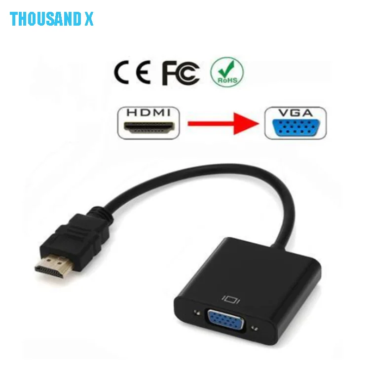 HDMI Male To VGA RGB Female,HDMI To VGA Video Converter Adapter 1080P For PC Male-Female Adapter Converter
HDMI Male To VGA RGB Female,HDMI To VGA Video Converter Adapter 1080P For PC Male-Female Adapter Converter