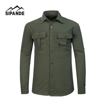 Men Quick Dry Outdoor shirt Removable Hiking&Camping shirt Male Summer Breathable Hunting&Climbing shirt PANTS SUIT S-XXXL
Men Quick Dry Outdoor shirt Removable Hiking&Camping shirt Male Summer Breathable Hunting&Climbing shirt PANTS SUIT S-XXXL