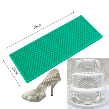 Luyou DIY Silicone Cake Lace Mold Pearl Mat Fondant Cake Decorating Tools Fondant Embossed Border Mat Fondant Mold FM1184
Luyou DIY Silicone Cake Lace Mold Pearl Mat Fondant Cake Decorating Tools Fondant Embossed Border Mat Fondant Mold FM1184