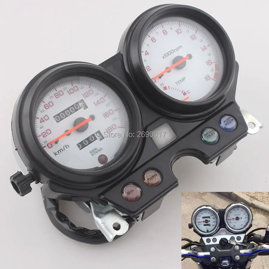 180km/h Motorcycle Instrument Gauges Speedometer Tachometer Odometer Assembly Fit For Honda Hornet 250 CB250 1992-1999 96 97 98
180km/h Motorcycle Instrument Gauges Speedometer Tachometer Odometer Assembly Fit For Honda Hornet 250 CB250 1992-1999 96 97 98