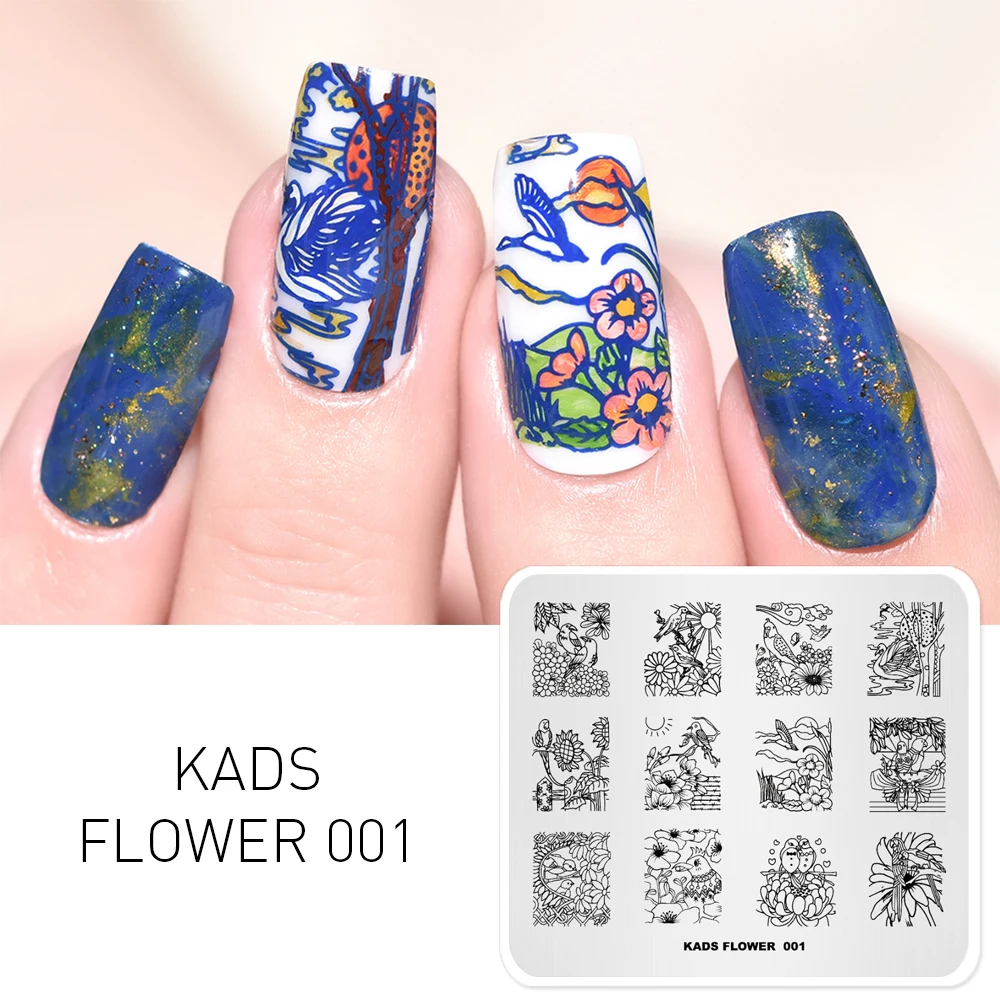 KADS New Arrival Flower 001 Series Sunflower & Birds Beauty Nail Tools Patterns DIY Decoration Nail Art Stamping Plate
KADS New Arrival Flower 001 Series Sunflower & Birds Beauty Nail Tools Patterns DIY Decoration Nail Art Stamping Plate
