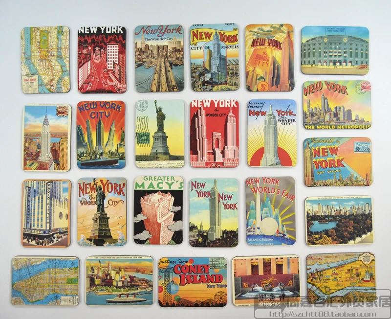 24cards/Set America Memorial San Francisco scenery Refrigerator magnet Strong magnet Magnetic stick Retro furnishings
24cards/Set America Memorial San Francisco scenery Refrigerator magnet Strong magnet Magnetic stick Retro furnishings