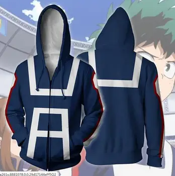 drop ship2018 naruto Boku no/My Hero Academia 3D Hoodies zipper close Pullovers Sweatshirts Anime Funny Cartoon Hoodies US Size
drop ship2018 naruto Boku no/My Hero Academia 3D Hoodies zipper close Pullovers Sweatshirts Anime Funny Cartoon Hoodies US Size