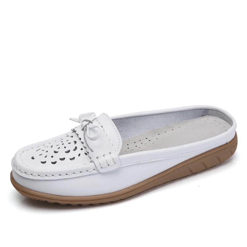Shoes Woman Spring White Leather Flats Butterfly Knot Women Mother Shoes Slip On Hollow Women's Loafers Female Moccasins Shoes
Shoes Woman Spring White Leather Flats Butterfly Knot Women Mother Shoes Slip On Hollow Women's Loafers Female Moccasins Shoes
