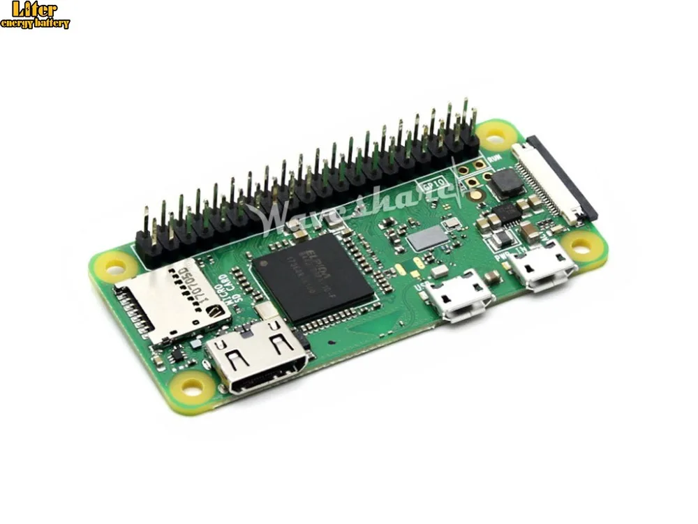 Оригинальный Raspberry Pi Zero WH недорогой pared-down со встроенным Wi-Fi и Bluetooth предварительно