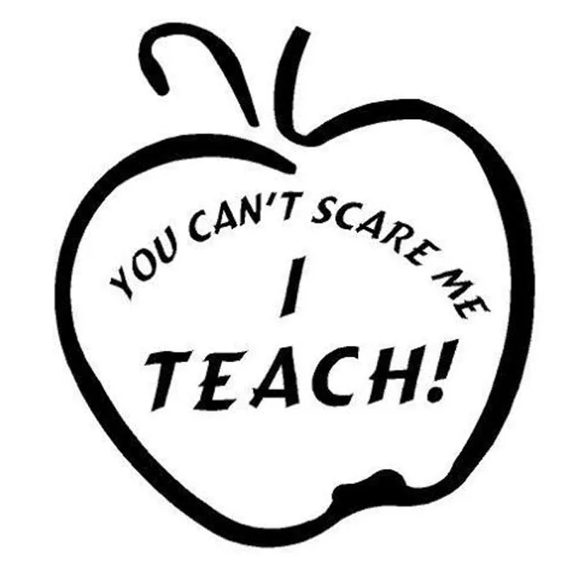 16x15,3 см, вы не пугаете меня, я учу учителя Apple School, веселая наклейка наклейки аксессуары для автомобиля
16x15,3 см, вы не пугаете меня, я учу учителя Apple School, веселая наклейка наклейки аксессуары для автомобиля